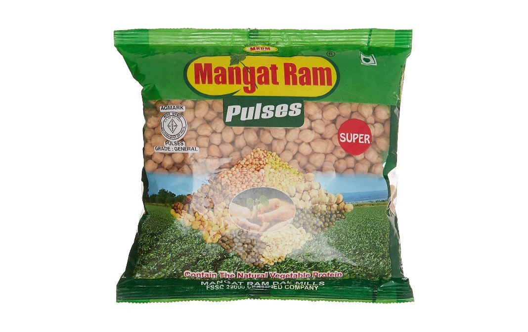 Mangat Ram Safed Kabuli Chana    Pack  500 grams